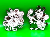 Image 5 of Helluva Boss Spooky Doodle Pins