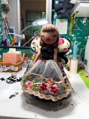 Image of FLY ME AWAY SMALL ART DOLL