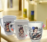 Image 1 of Sassy Retro Coffee Mugs