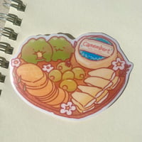 Image 1 of Cheese & Crackers Stickers