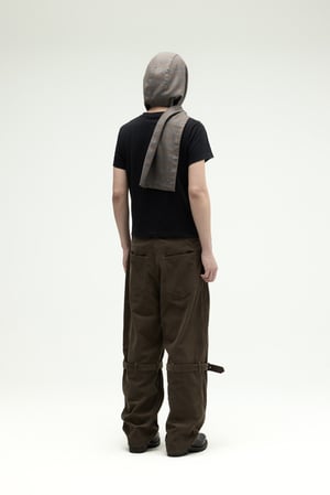 Image of EQUALNEAR - Rover Cord Pants (Olive Green)