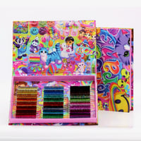Image 4 of NEW! Lisa Frank Tinsel Lashes! 😍🎨