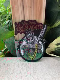 Image 1 of Official Holocausto - War Metal Lasercut Patch