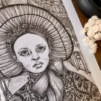 Image 3 of ‘I Need No Salvation’ A4 Art Print
