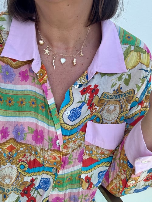 Image of Seashell charm necklace