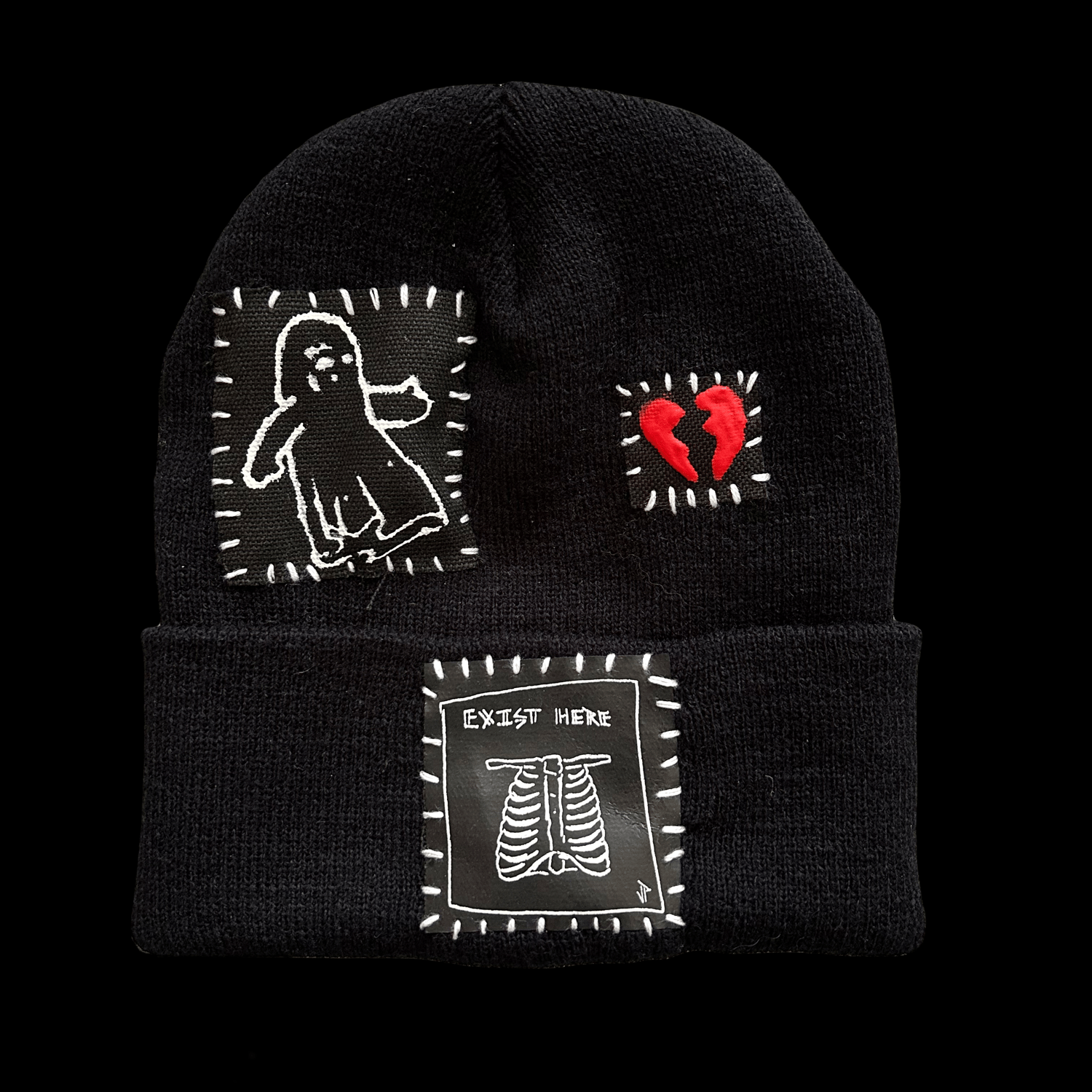 Image of Patchwork beanie