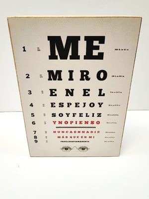 Image of Agudeza visual. Parálisis Permanente.