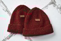 Image 4 of  Hipster Beanie - Hand-knit in Ireland