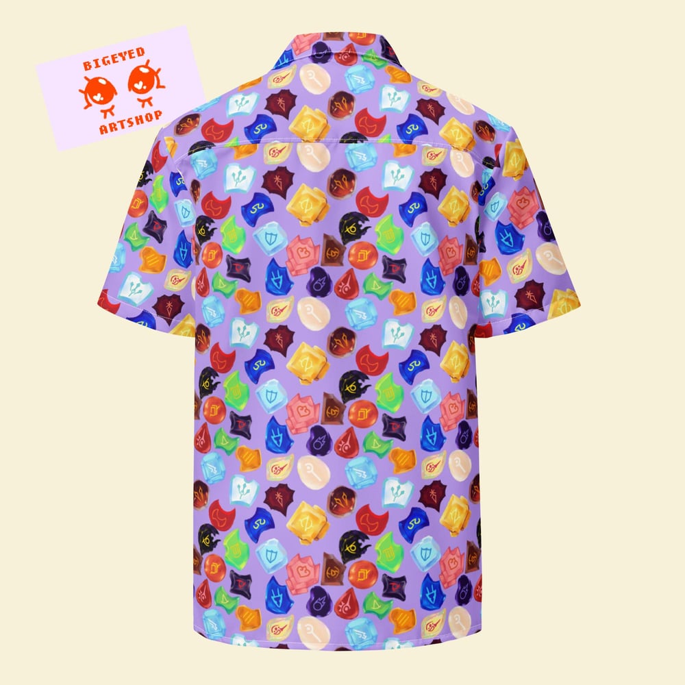 Image of Jobstone Crunch Button Up Shirt (FFXIV)