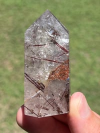 Image 3 of Red Rutile & Quartz Generator #2549