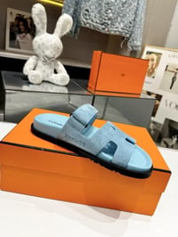 Image 7 of H Chypre Sandals - Blue