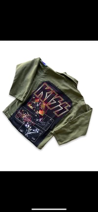 Image 1 of VINTAGE ARMY JACKET KISS