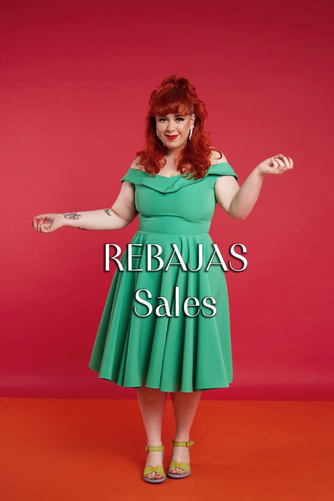 Image of REBAJAS-SALES 30% Vestido Charca Verde
