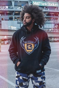 Image 2 of 2026 Retro Baltimore Football hoodie (black) *PRE-ORDER*