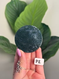 Image 16 of CHOOSE YOUR OWN MOSS AGATE DISK -INDIA- LOT 2