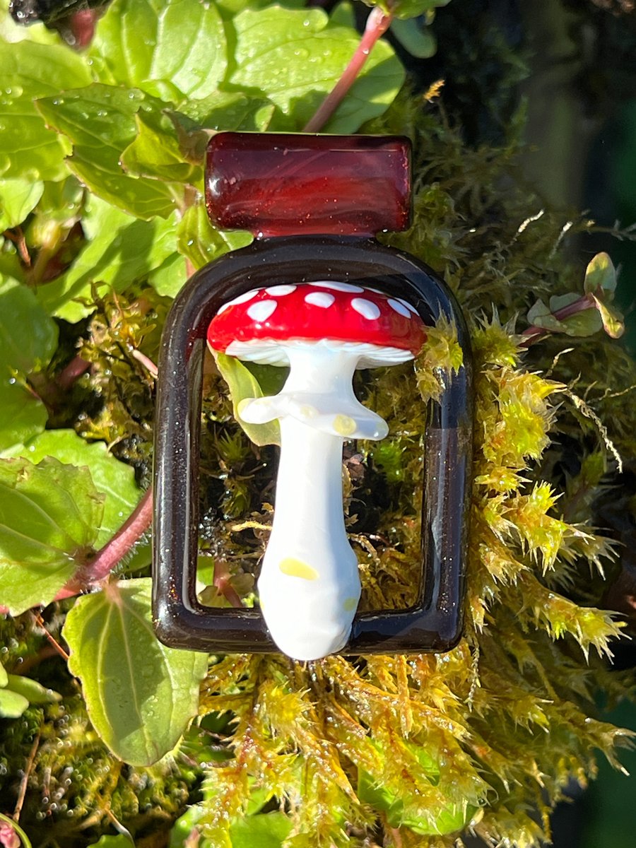 Image of Amanita Frame Pendant