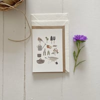 Image 1 of Carte postale  - In the garden