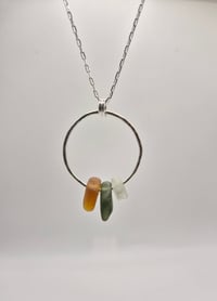 Image 1 of Trio of Seaglass Necklace 