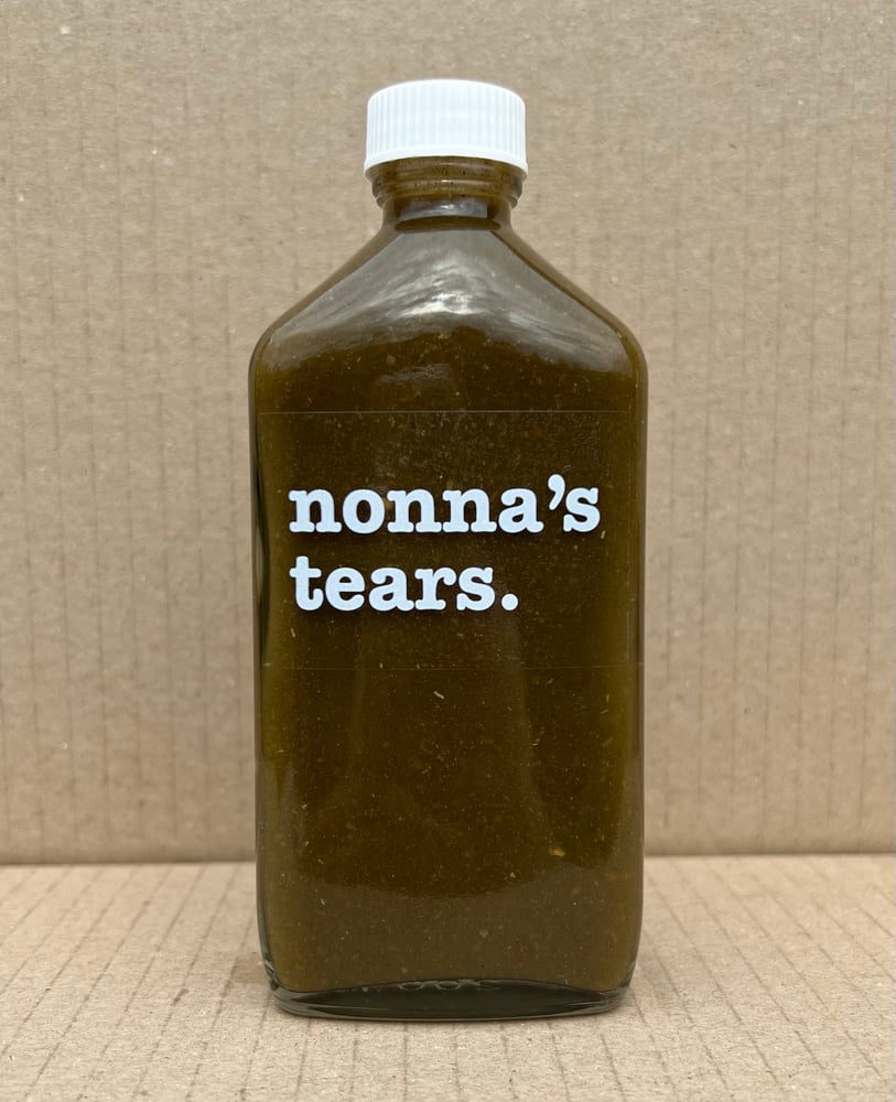 Image of aged sprite, habanero & thyme hotsauce. 200ml