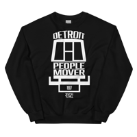 Image 1 of People Mover Detroit Unisex Sweatshirt (Colors Available)