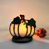 Iridescent Ivory Candle Holder