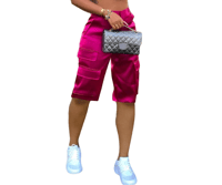 Image 1 of Pink cargo pants 