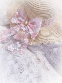 Image 2 of Custom Lace Summer Hat