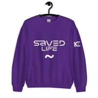 Image 2 of I Can I Am " Saved Life" Unisex Sweatshirt