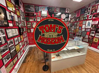 Image 4 of Pre order Toms Home Grown Rock N Roll Museum Ltd Tshirt, Sticker, Pin Lot #2