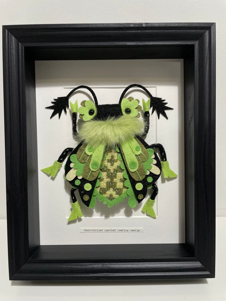 Image of Mint-frilled Spotted Trefriw Beetle