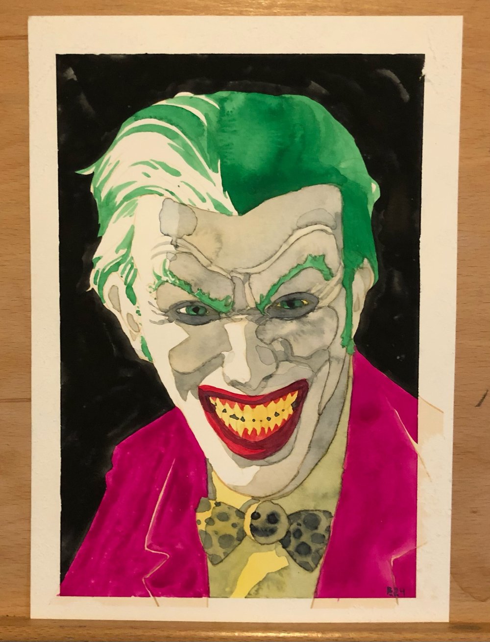 Image of Joker on black