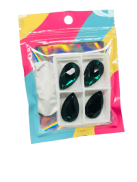 Image 3 of Dark Emerald Butterfly Beading Kit 