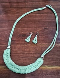 Image 3 of Macrame Necklace and Earrings Workshop 