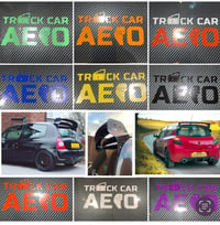 Track Car Aero Stickers 