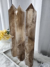 Image 2 of XL Smoky Quartz Crystal Tower | 3 Styles
