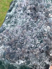 Image 8 of Green & Purple Fluorite Slab #1919