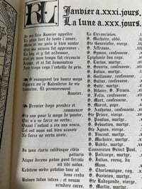 Image 9 of Magnifique fac-similé Jean de Bonnot du Grant Kalendrier des bergers avecq leur astrologie, 1491! 