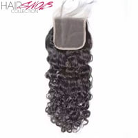 Hair Snob Raw Free Part Water Wave 4x4 / 5x5 HD Closure