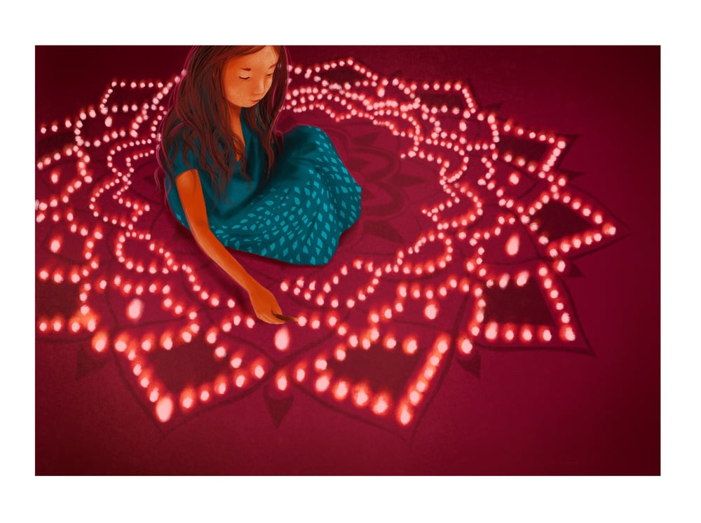 Image of Fine Art Print Diwali