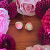Rainbow Sherbet Ice Cream Scoops (Studs)