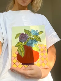 Image 1 of Mini Vase Series 'Hydrangea' Original