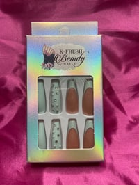 Nails - Long (Sparkle Bling Design)