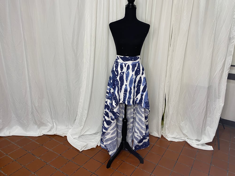 Image of OCEAN Asymmetrical Skirt