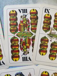 Image 3 of Ancien jeu de 32 cartes Hongrois, très belle qualité, grandes cartes. 