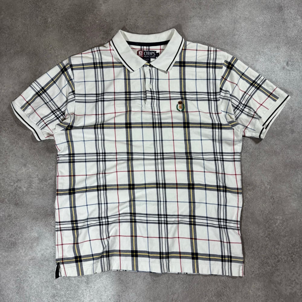Image of 1990s Chaps Ralph Lauren Polo Shirt, Size Large