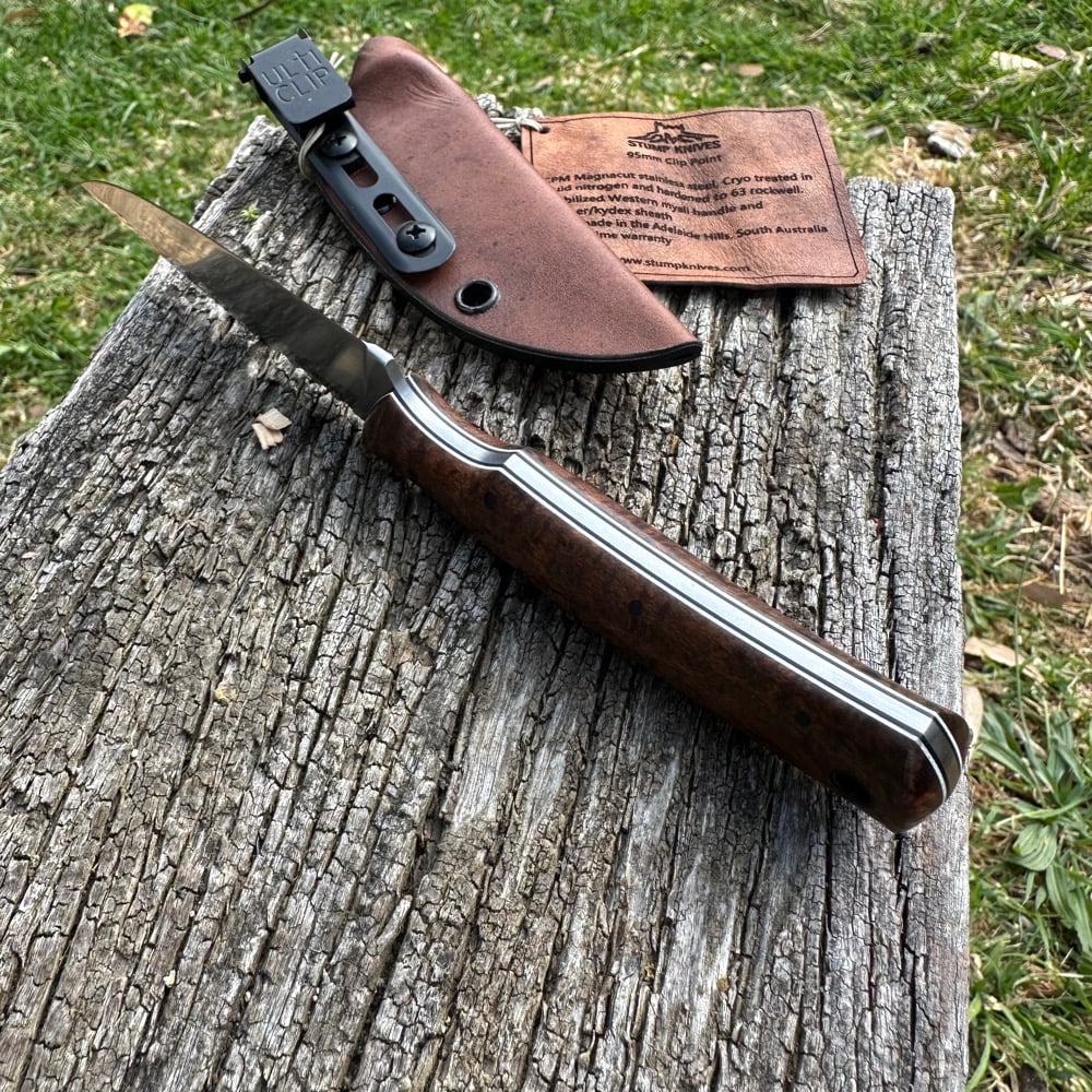 Image of 95mm Clip Point Magnacut Myall