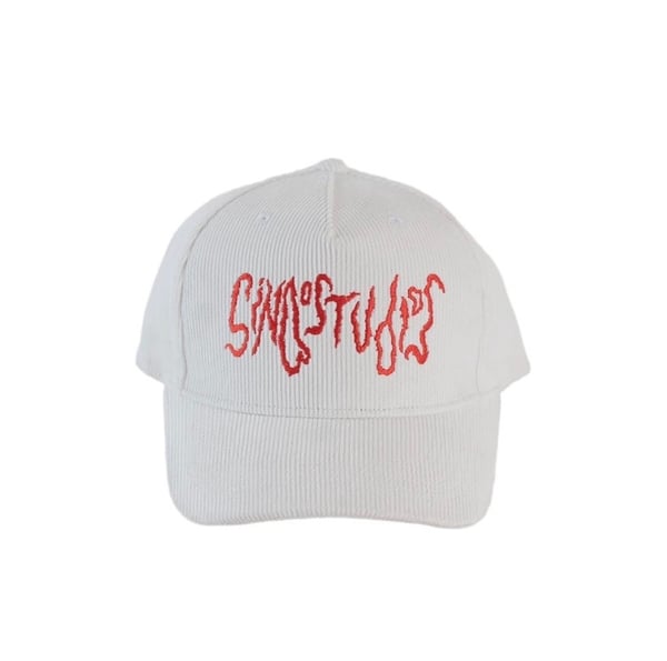Image of White Corduroy SS Hat 