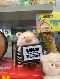 Image 2 of Lulu the Piggy prisoner Plush Keychain