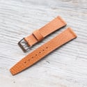 20mm Corfam Style Pumpkin Pigskin - Stitchless