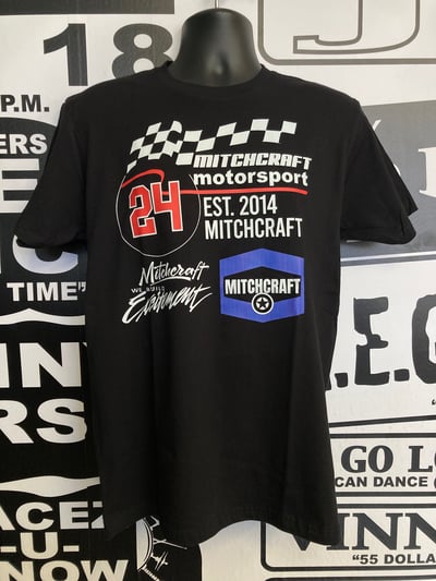 Image of Black MITCHCRAFT MOTOR SPORT T-shirt